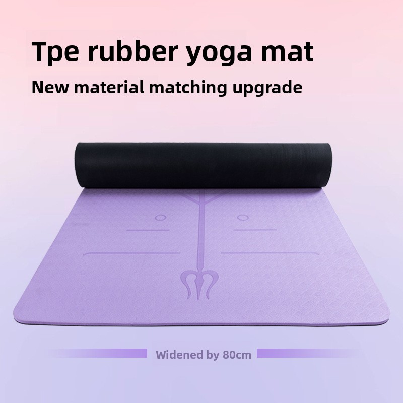 Gymnastics Mat Thick - Factory Wholesale TPE Rubber Yoga Mat