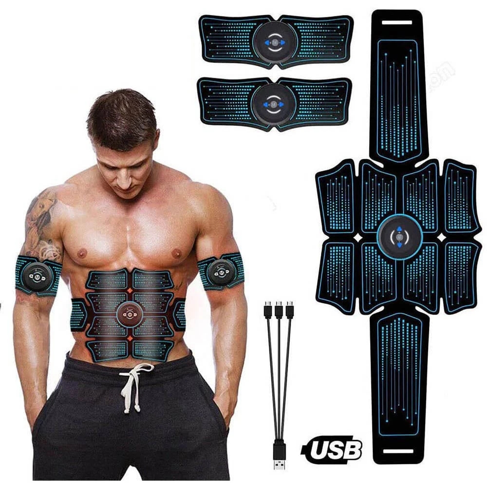 Home Gym House - EMS Abdominal Muscle Stimulator Electric Massager
