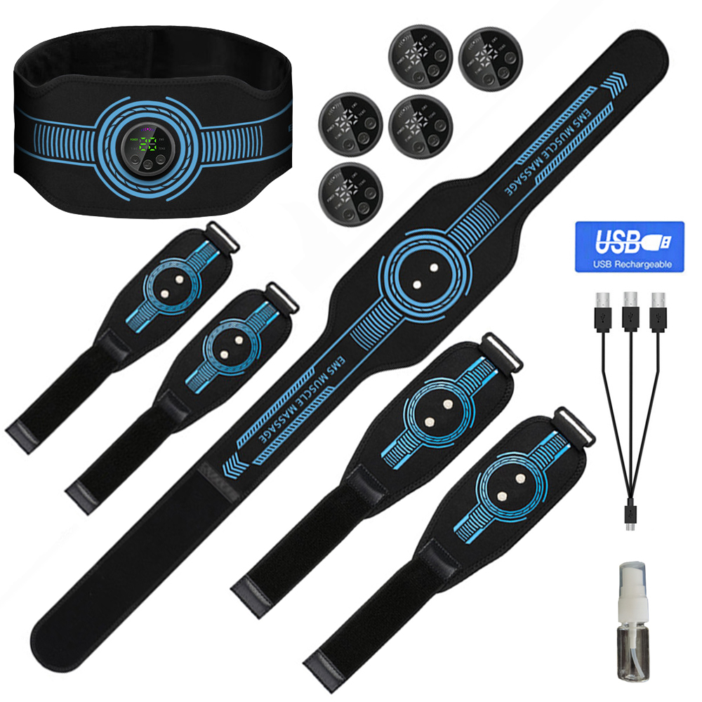 Home Gym House - USB Rechargeable Abdominal Muscle Trainer Abdominal