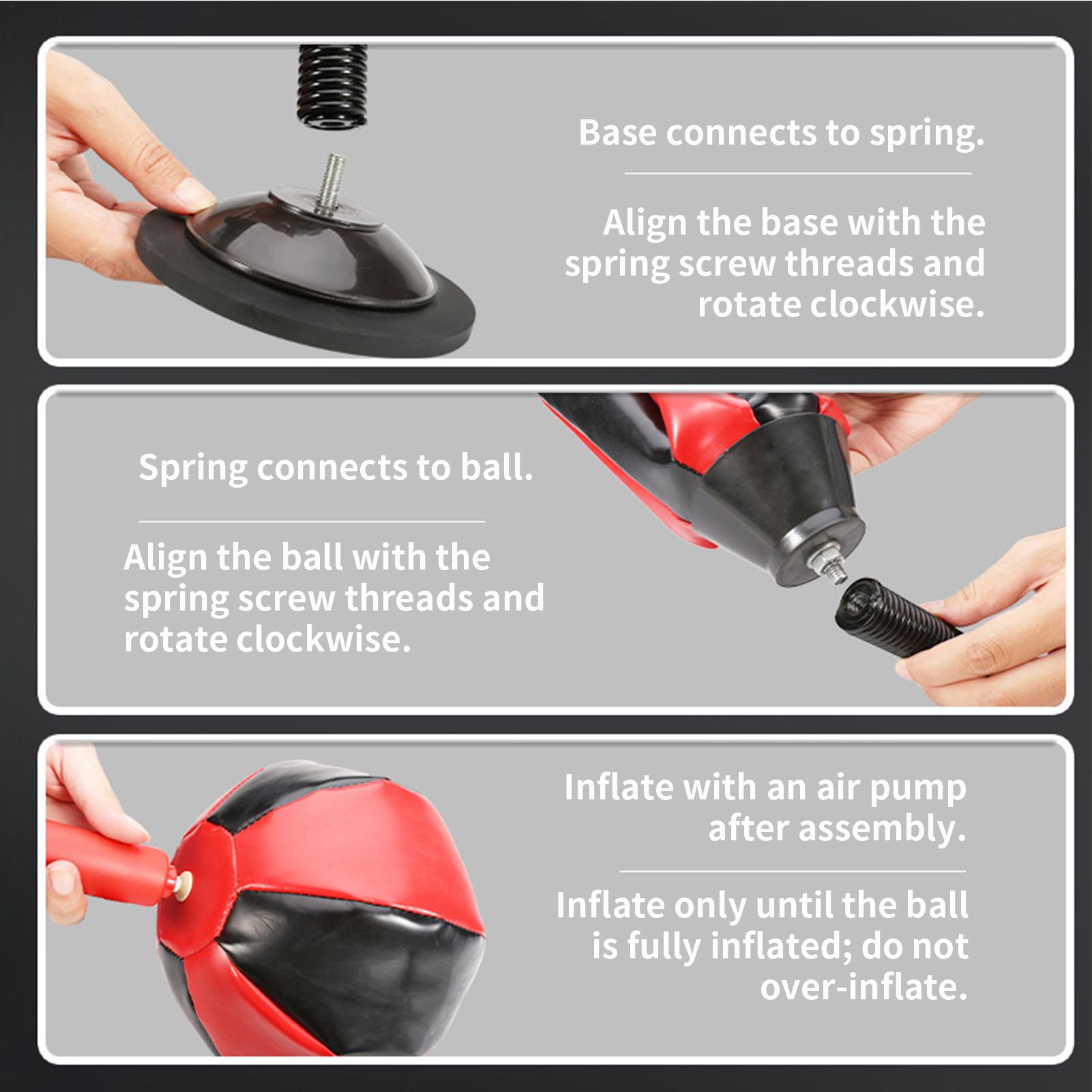 Speed Bag Boxing - Desktop Punching Bag For Kids Suction
