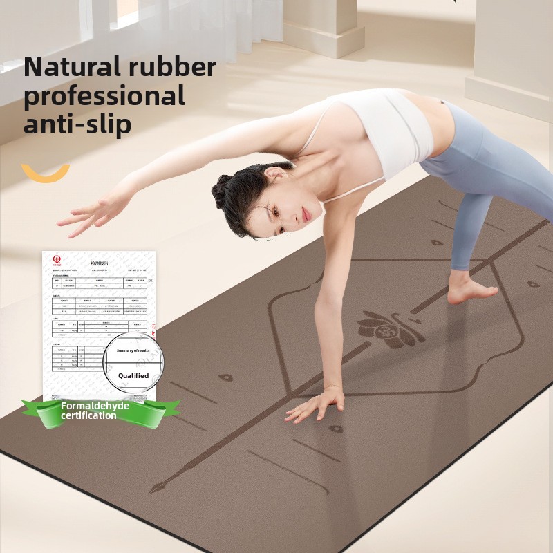Gymnastics Mat Thick - PU Rubber Non Slip Wide Thick