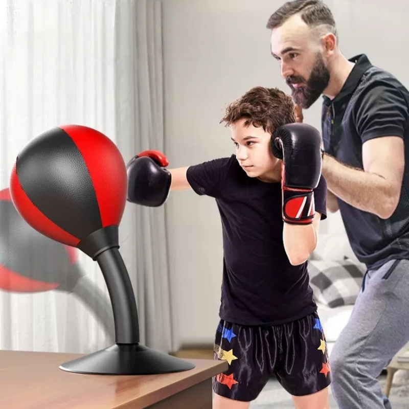 Speed Bag Boxing - Desktop Boxing Balls Suction Cup Sandbags