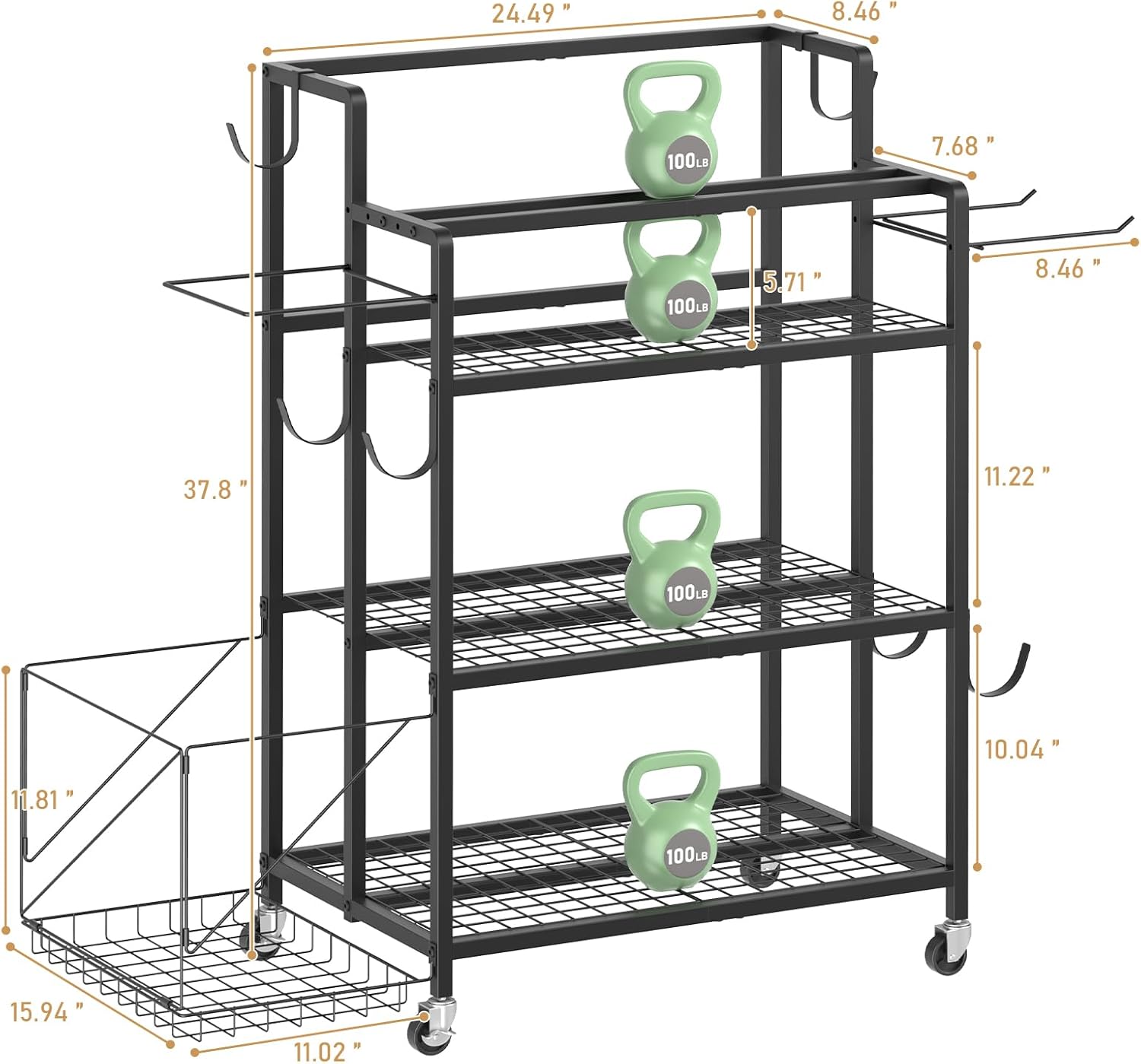 Home Gym Storage, No Material  - Home Gym Gym ulasan dan harga
