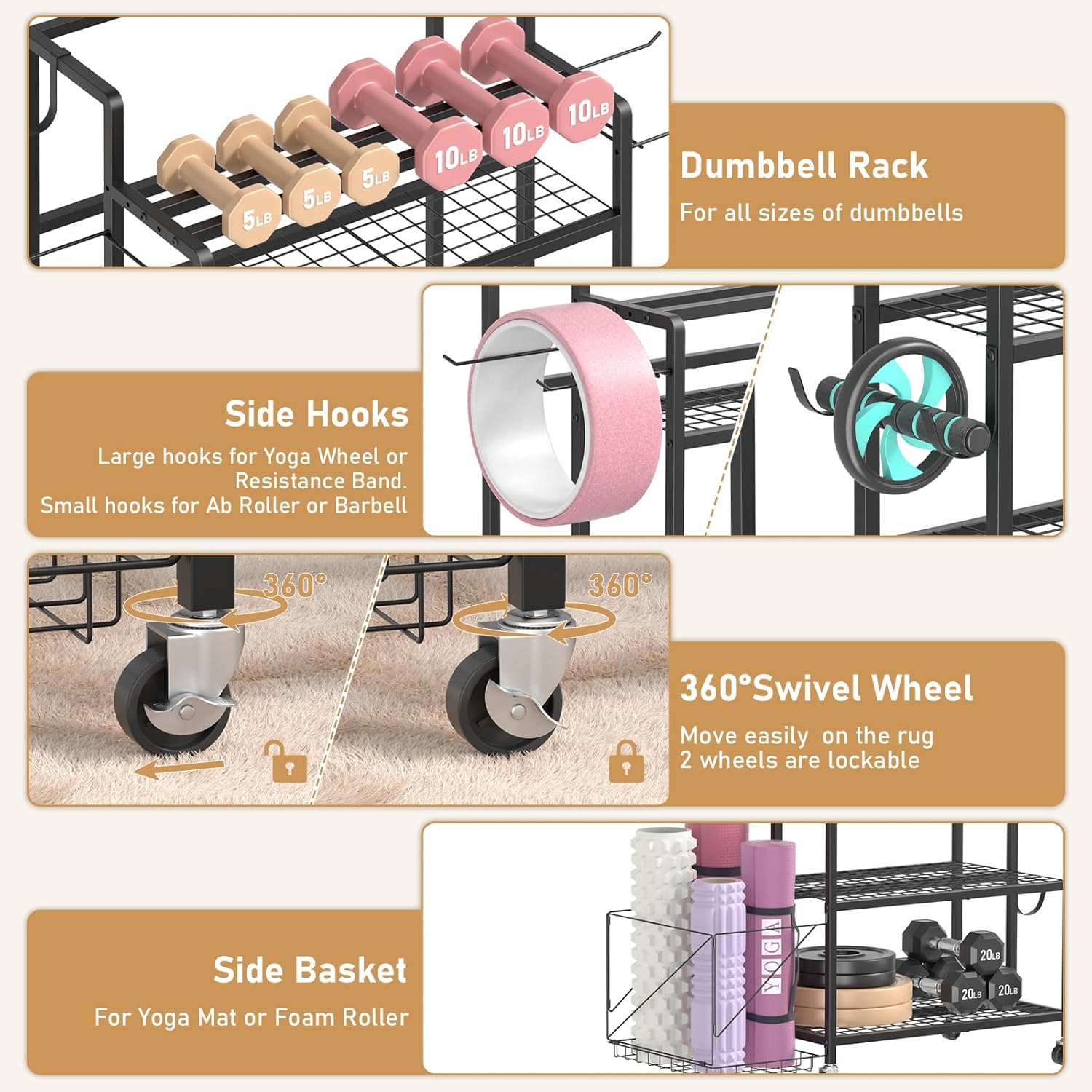 Home Gym Storage, No Material  - Home Gym Gym ulasan dan harga