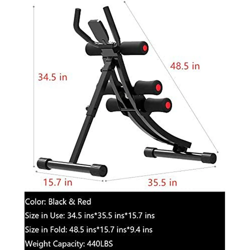Core & Abdominal Trainers AB W - Home Gym Leg Machine ulasan dan harga
