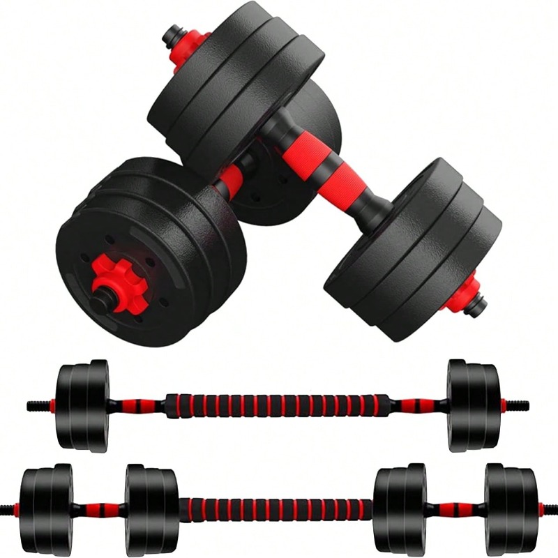 Adjustable Dumbbell Set,44lbs  - Home Gym Used ulasan dan harga