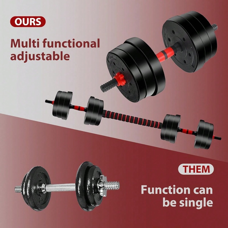 Adjustable Dumbbell Set,44lbs  - Home Gym Used ulasan dan harga
