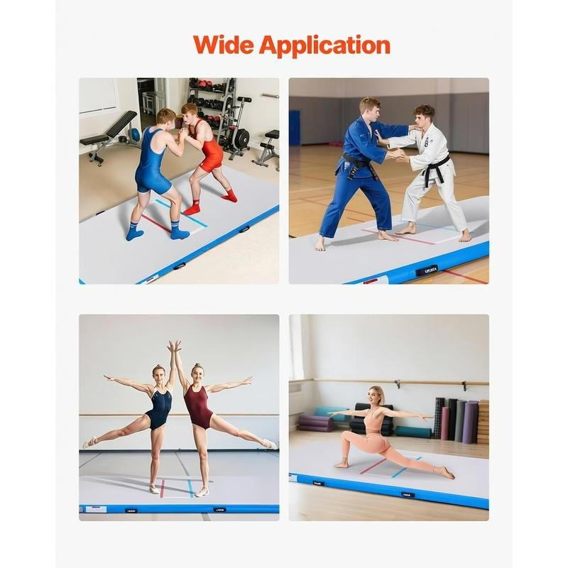10x5 ft Wrestling Mat Inflatab - Gymnastics Mat Thick ulasan dan harga