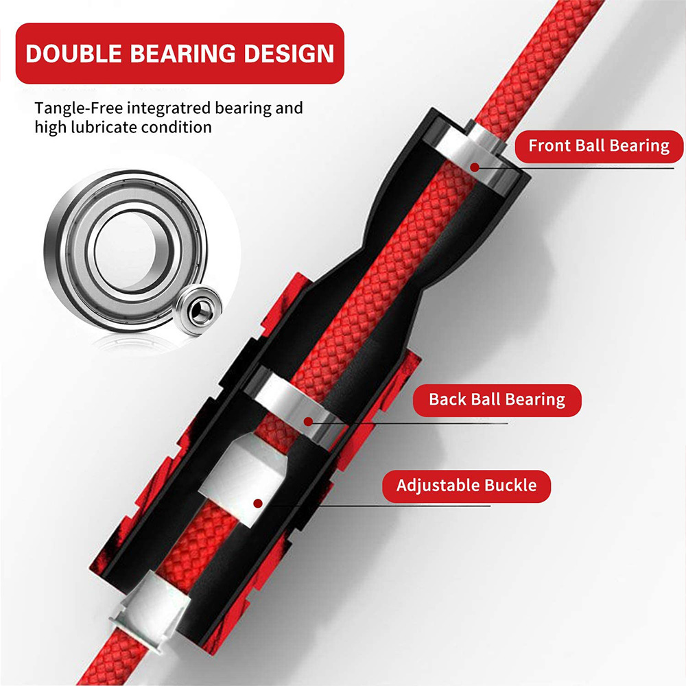 Speed Jump Rope Crossfit Skipp - Jump Rope Bearing ulasan dan harga