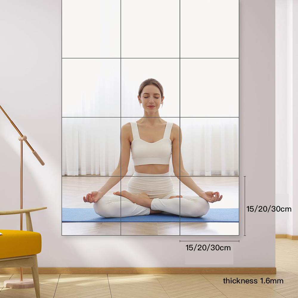 Acrylic Mirror Tiles for Wall  - Home Gym For Toddlers ulasan dan harga