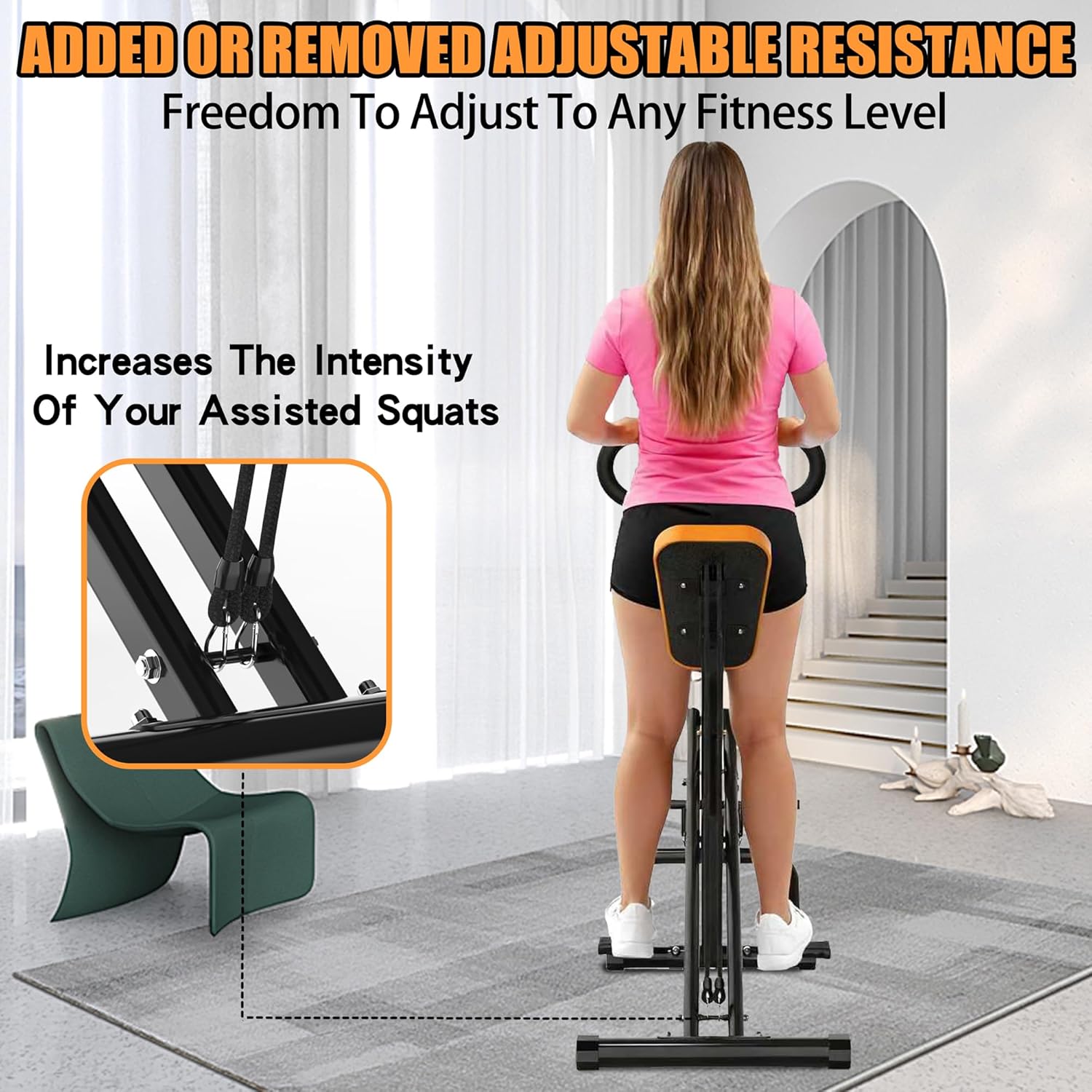 Squat Machine For Home, Assist - Home Gym Leg Machine ulasan dan harga