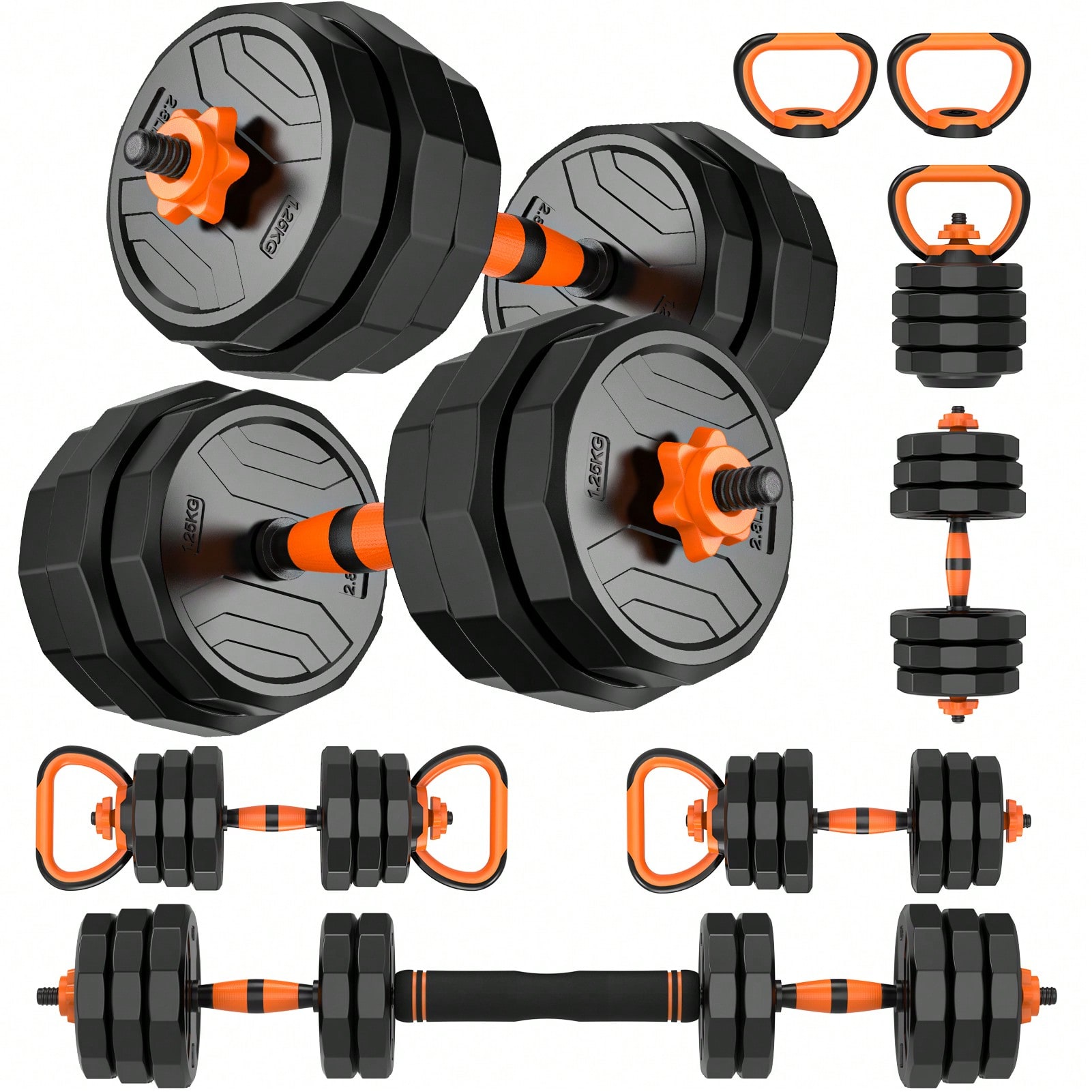 GIKPAL 44lb 6-In-1 Adjustable  - Home Gym Used ulasan dan harga