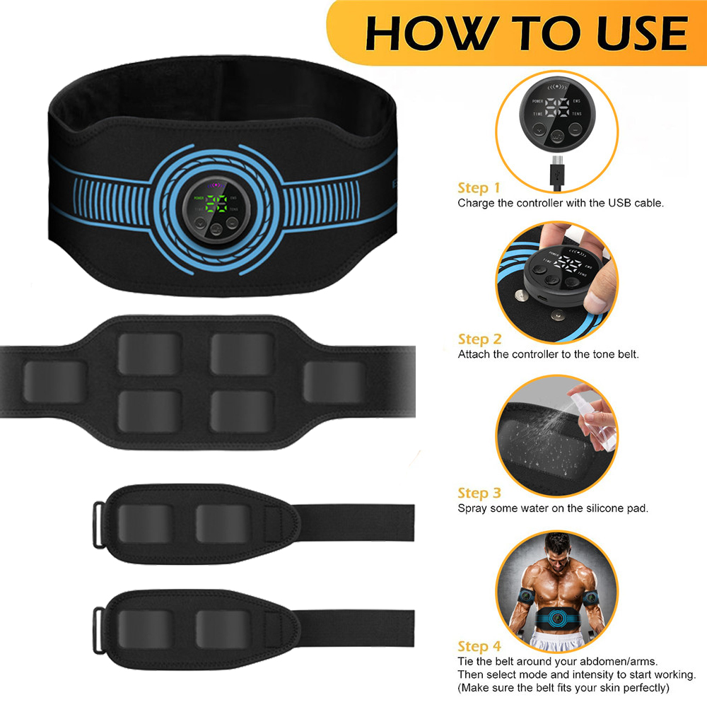 USB Rechargeable Abdominal Mus - Home Gym House ulasan dan harga