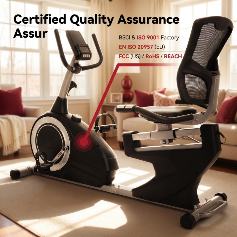 Magnetic Recumbent Exercise Bi - Home Gym Bike ulasan dan harga