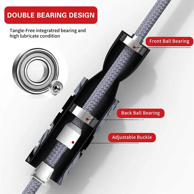 Ultralight Racing Rope Skippin - Jump Rope Bearing ulasan dan harga
