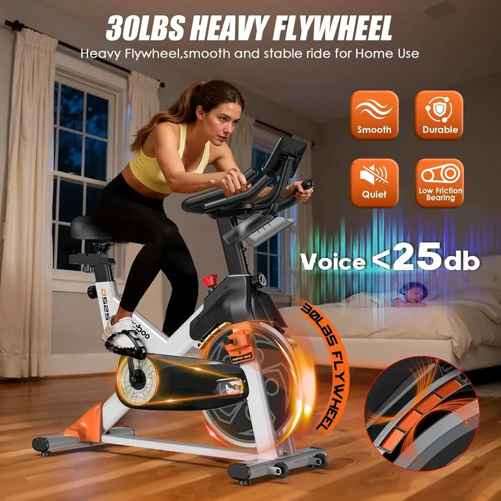 Silent Magnetic Exercise Bike  - Home Gym Bike ulasan dan harga