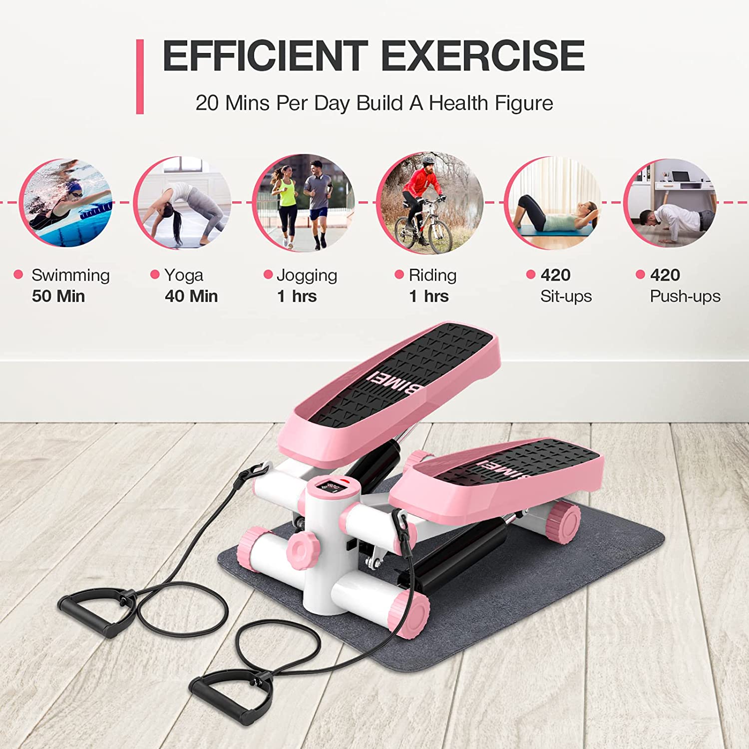 Portable Home Gym Mini Fitness - Home Gym Leg Machine ulasan dan harga