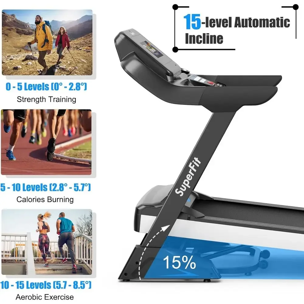 Heavy-Duty Treadmill with 4.75 - Home Gym Training Program ulasan dan harga