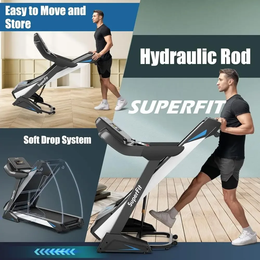Heavy-Duty Treadmill with 4.75 - Home Gym Training Program ulasan dan harga