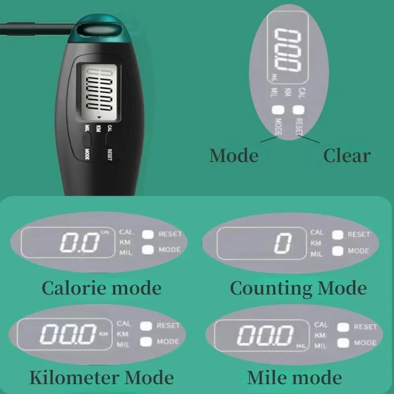 Adjustable Digital Counting Ju - Jump Rope Bearing ulasan dan harga