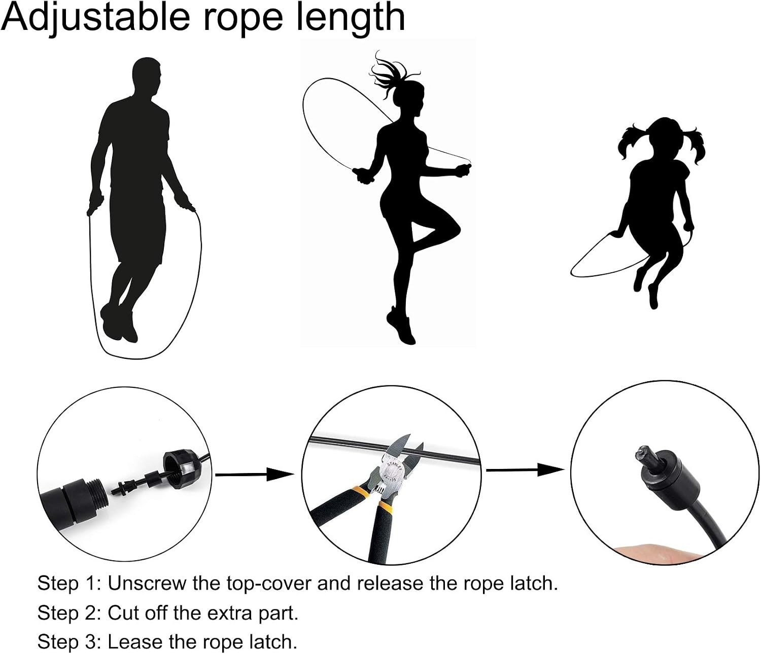Adjustable Steel Wire Jump Rop - Jump Rope Bearing ulasan dan harga