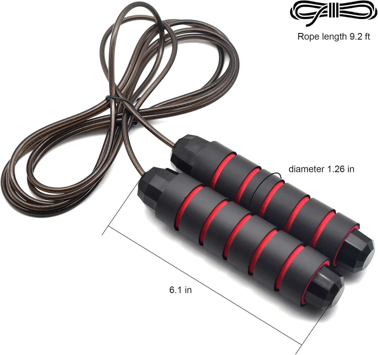 Adjustable Steel Wire Jump Rop - Jump Rope Bearing ulasan dan harga