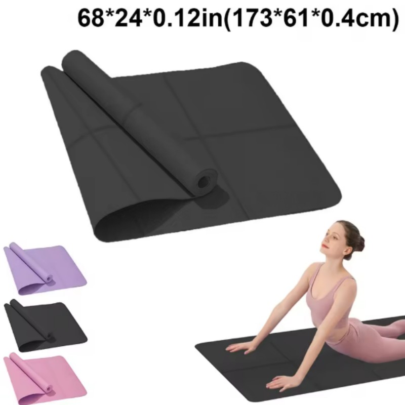 Yoga Mat Anti-skid Sports Fitn - Gymnastics Mat Thick ulasan dan harga