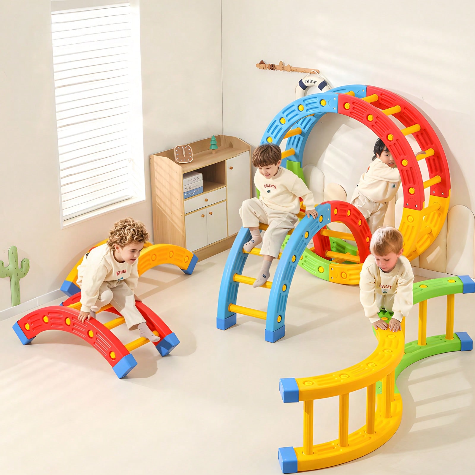 GCCSJ 2-In-1 Foldable Toddler  - Home Gym For Toddlers ulasan dan harga
