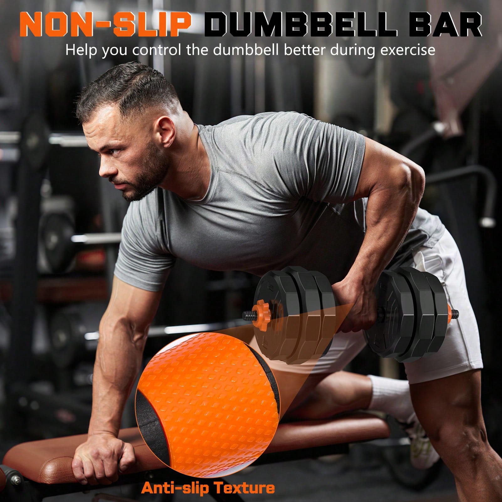 GIKPAL 88lb 6-In-1 Adjustable  - Home Gym Used ulasan dan harga
