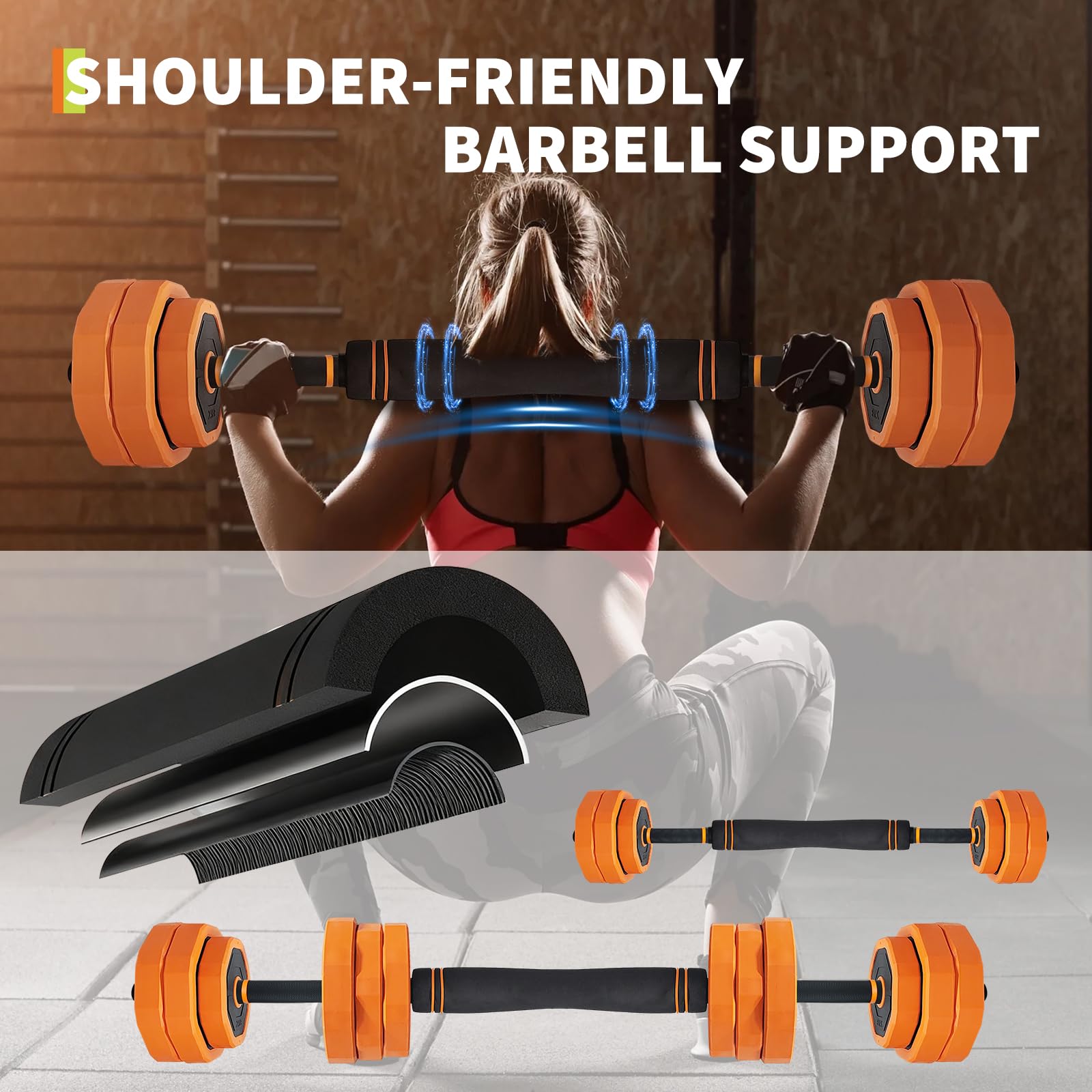 Adjustable Dumbbells, 44lbs Fr - Home Gym Used ulasan dan harga