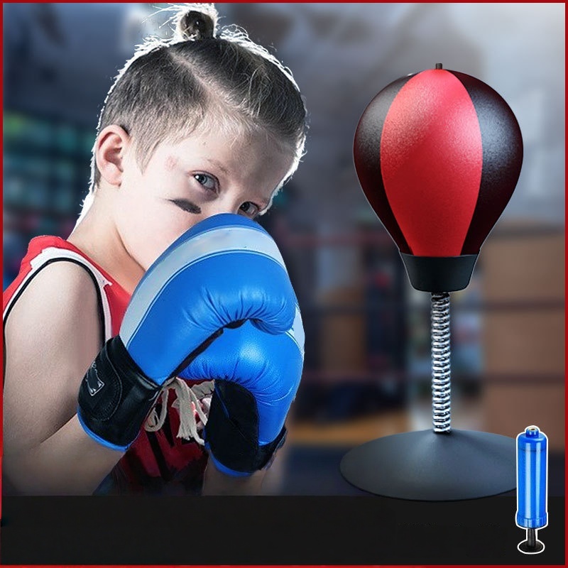 Desktop Boxing Balls Suction C - Speed Bag Boxing ulasan dan harga