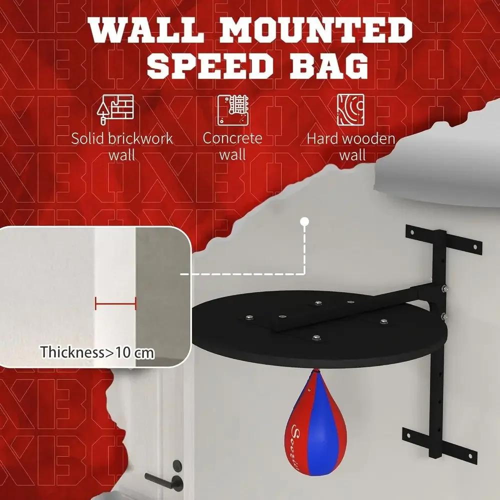 360-Degree Swivel Wall-Mounted - Speed Bag Boxing ulasan dan harga