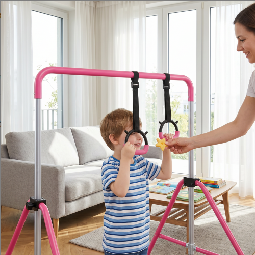 Kids Gymnastics Bar with Gym R - Home Gym For Toddlers ulasan dan harga