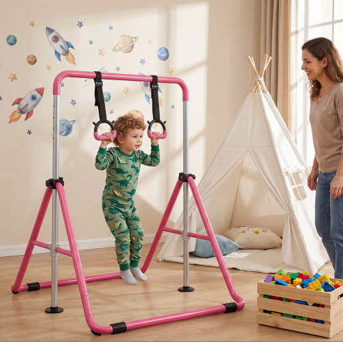 Kids Gymnastics Bar with Gym R - Home Gym For Toddlers ulasan dan harga