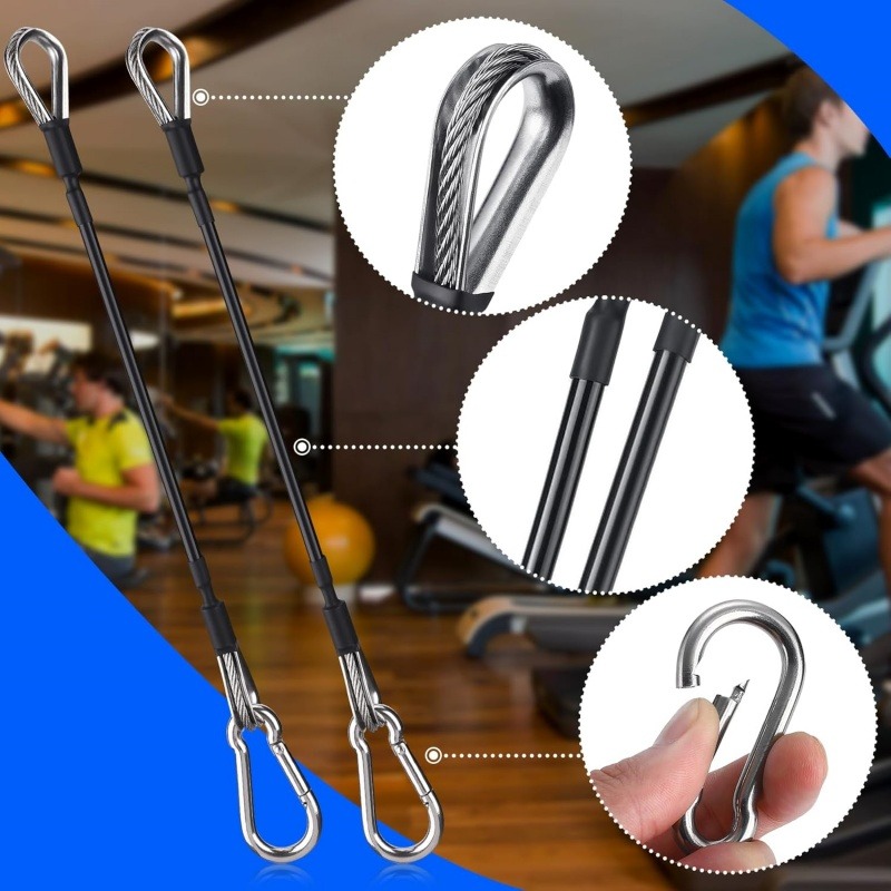 1/2Pcs 25cm Gym Cable Extensio - Home Gym Leg Extension Machine ulasan dan harga