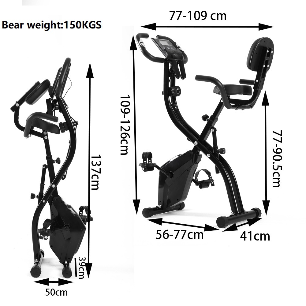 Folding X Bike Home Gym Sports - Home Gym Bike ulasan dan harga