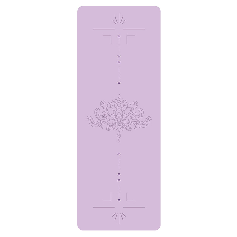 Lezyan PU Natural Rubber Yoga  - Gymnastics Mat Thick ulasan dan harga