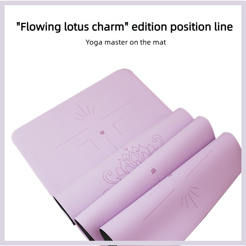 Lezyan PU Natural Rubber Yoga  - Gymnastics Mat Thick ulasan dan harga