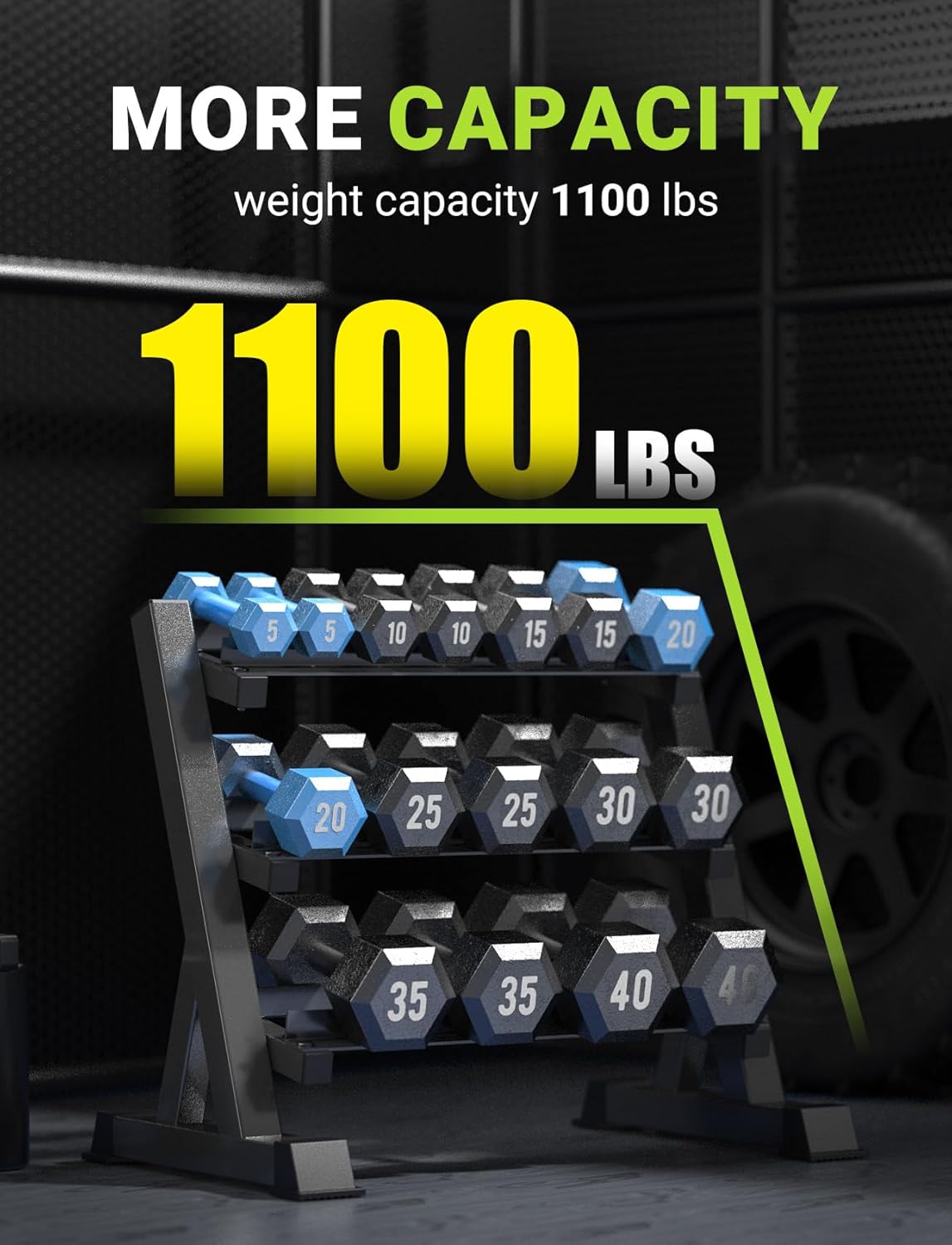 Home Gym Dumbbell Rack, 3 & 5  - Home Gym Gym ulasan dan harga